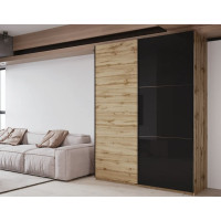 Шкаф-Купе G-Кайзер 1800м 1ДСП/1Стекло/3части-Doros