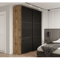 Шкаф-Купе G-Кайзер 1800м 2 Стекла/3части-Doros
