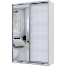  Шкаф-Купе Сити Лайт 150х60х225м 1 ДСП/1 Зеркало-Doros