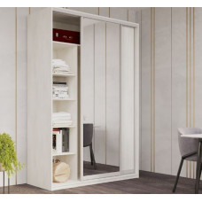  Шкаф-Купе Сити Лайт 150х45х225м 1 ДСП/1Зеркало-Doros