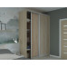 Шкаф-Купе Сити Лайт 150х60х225м 2 ДСП-Doros
