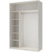 Шкаф-Купе Сити Лайт 150х60х225м 2 ДСП-Doros
