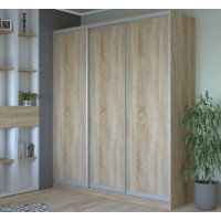 Шкаф-Купе Сити Лайт 180Х225Х60 3 ДСП-Doros